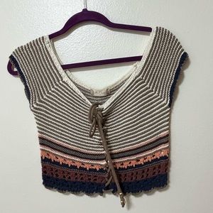 altard state crotchet crop top